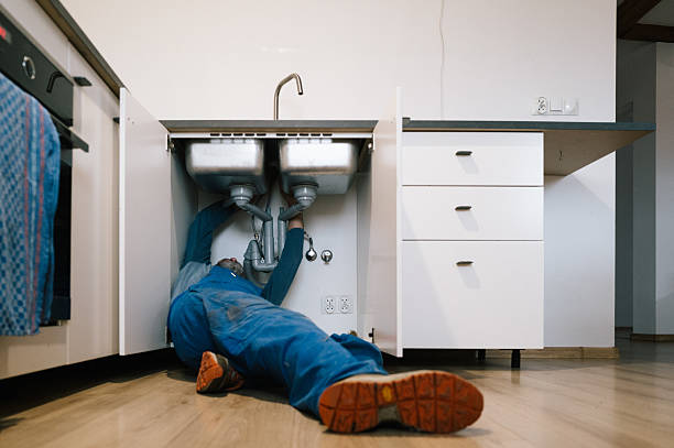 Professional Leak Detection technician working in Camden, DE